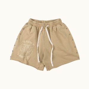 Saint Vanity Beige Shorts