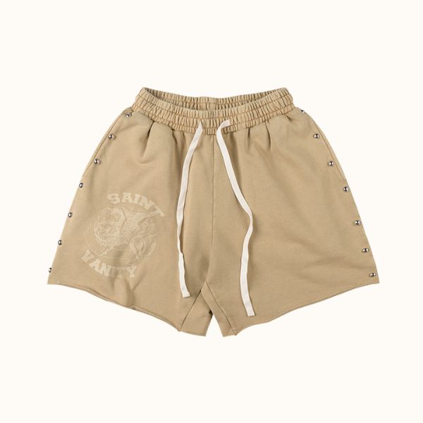 Saint Vanity Beige Shorts Saint Vanity Beige Shorts