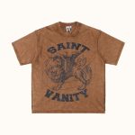 Saint Vanity Black Griffin Brown T-Shirt