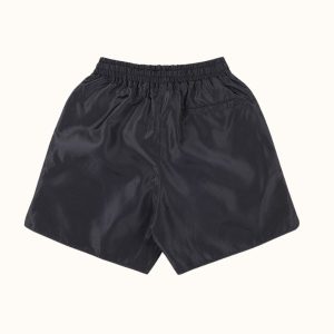 Saint Vanity Black Nylon Shorts