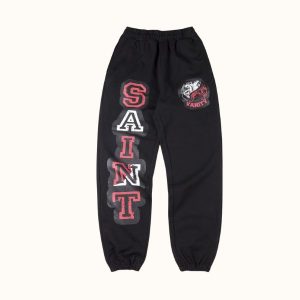 Saint Vanity Black Sweatpants