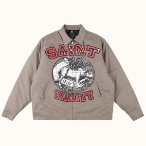 Saint Vanity Bull Logo Jacket