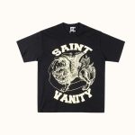 Saint Vanity Cream Griffin Black T-Shirt