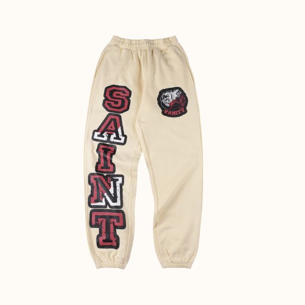 Saint Vanity Cream Sweatpants Saint Vanity Cream Sweatpants
