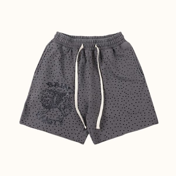 Saint Vanity Grey Shorts Saint Vanity Grey Shorts