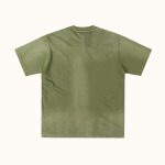 Saint Vanity White Griffin Washed Olive T-Shirt