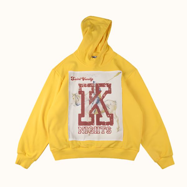 Saint Vanity Knights Yellow Hoodie Saint Vanity Knights Yellow Hoodie