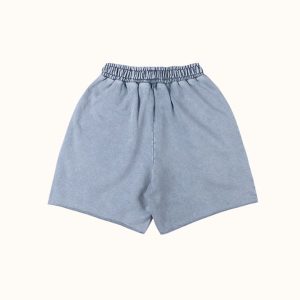 Saint Vanity Light Blue Denim Shorts