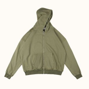 Saint Vanity Olive Green Hoodie
