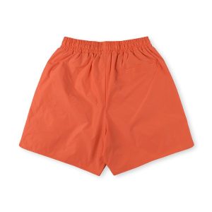 Saint Vanity Orange Nylon Shorts