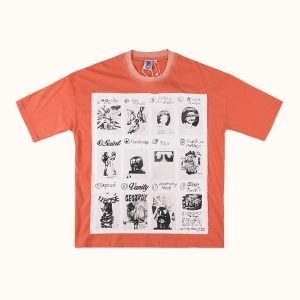 Saint Vanity Orange T-Shirt