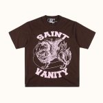 Saint Vanity Pink Griffin Brown T-Shirt