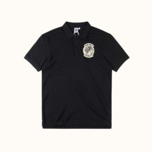 Saint Vanity Polo Black Shirt