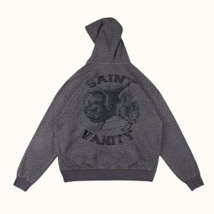 Saint Vanity Pull-Over Gray Hoodie