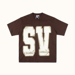 Saint Vanity SV Brown T-Shirt