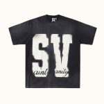 Saint Vanity SV Washed Black T-Shirt