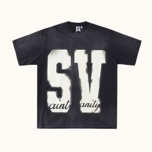Saint Vanity SV Washed Black T-Shirt