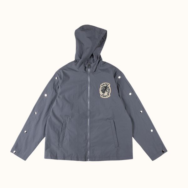 Saint Vanity Trench Grey Coat Saint Vanity Trench Grey Coat