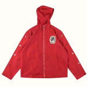 Saint Vanity Trench Red Coat