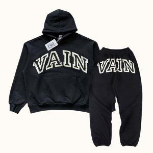 Saint Vanity VAIN Hoodie Jogger Set Black