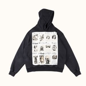 Saint Vanity Vain Life Black Hoodie