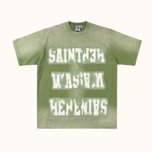 Saint Vanity Washed Green T-Shirt